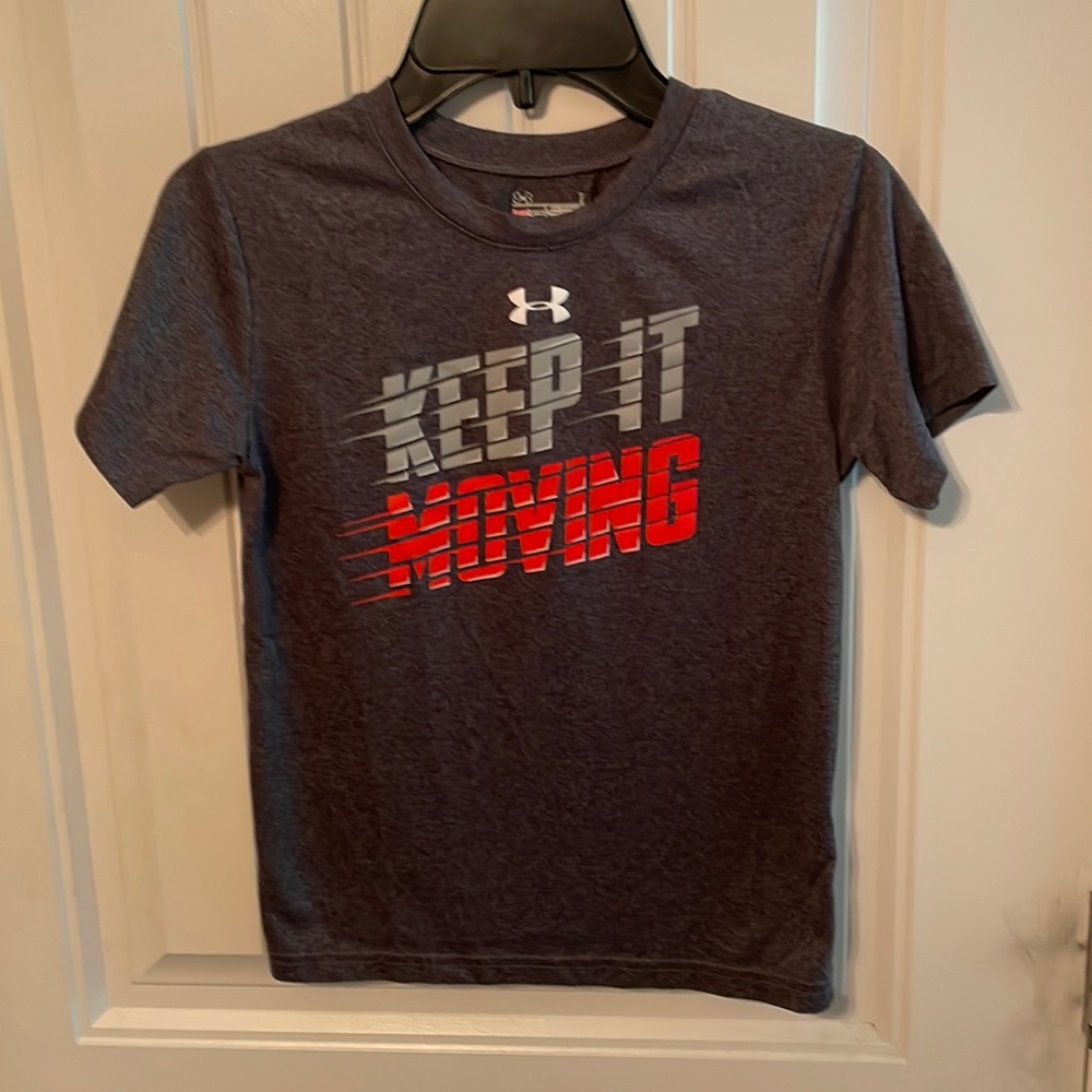 Under Armour Boy’s Size 7 Keep it Moving Tank